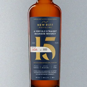 New Riff Relief 15 Year Straight Bourbon