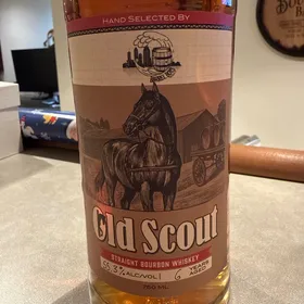 Smooth Ambler Old Scout Straight Bourbon Whiskey Hand Selected by San Diego Barrel Boys