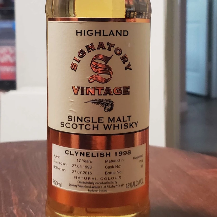 Clynelish 1998 17 Years (Signatory Vintage)