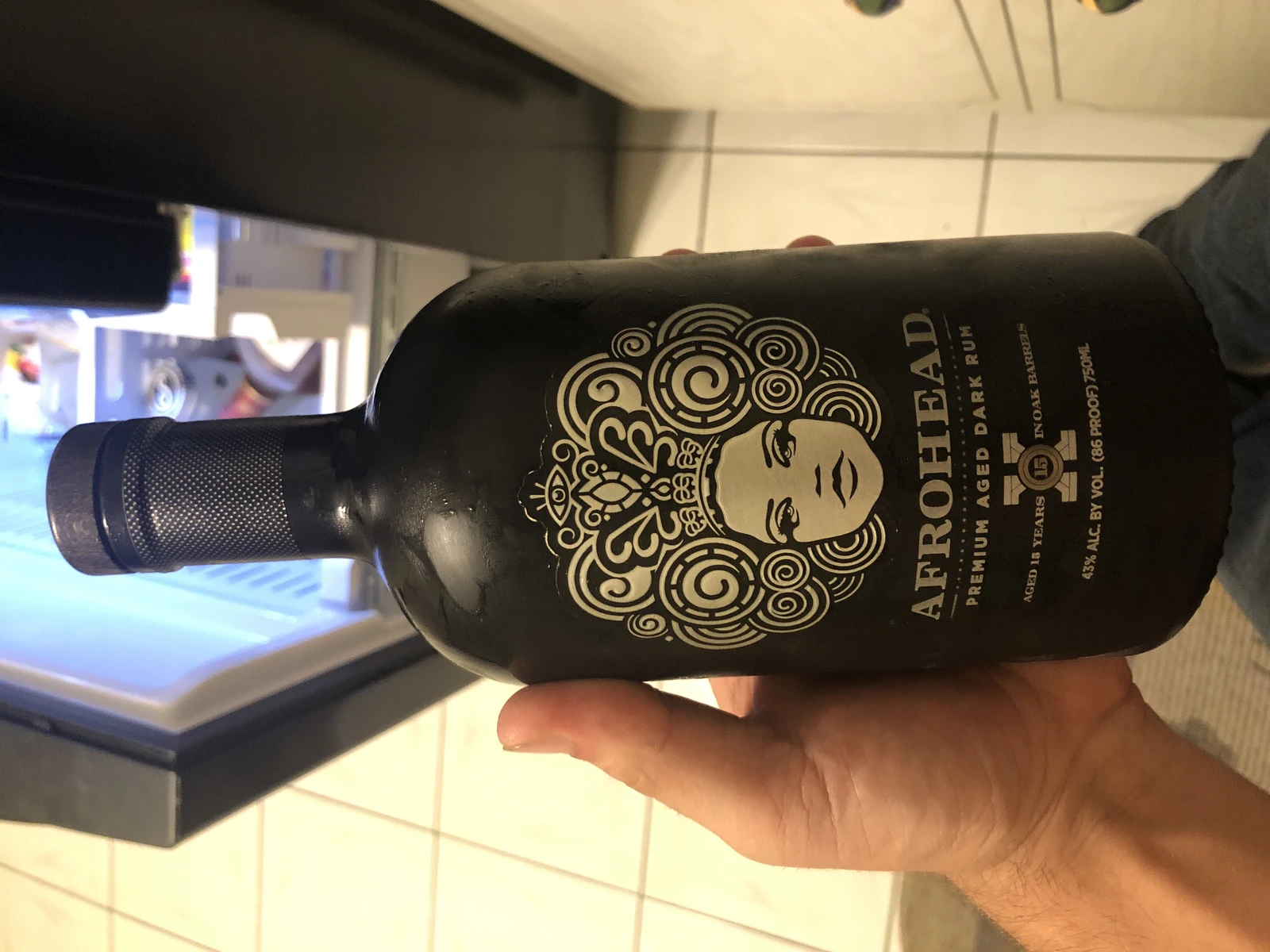 Afrohead premium aged dark rum