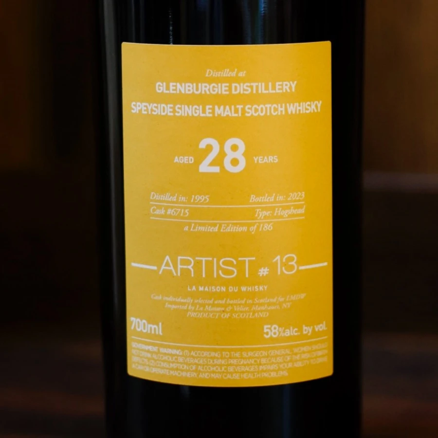 Glenburgie 1995 28 Years - Artist Series #13 (La Maison du Whisky)