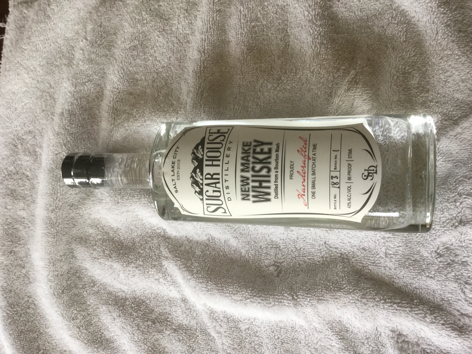 Sugar House New Make Whiskey