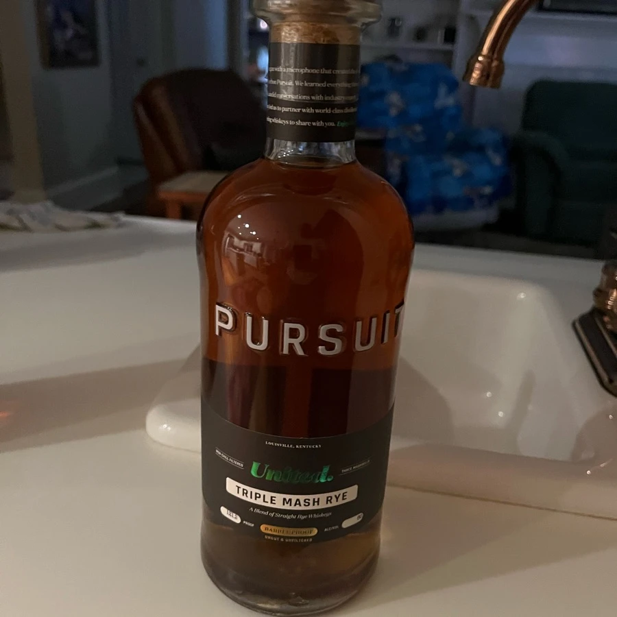 Pursuit United Triple Mash Rye 
uncut & unfiltered