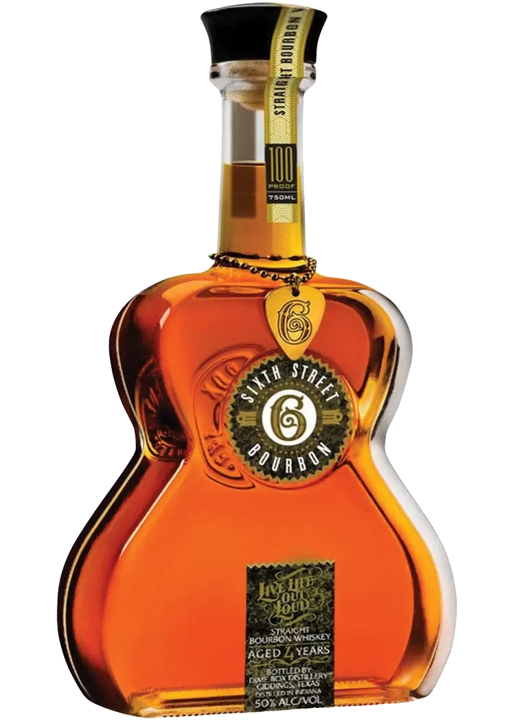 Sixth Street Bourbon Straight Bourbon Whiskey Aged 4 Years