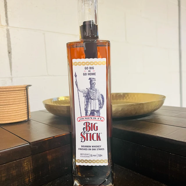 Big Stick Bourbon Finished on Oak Stave