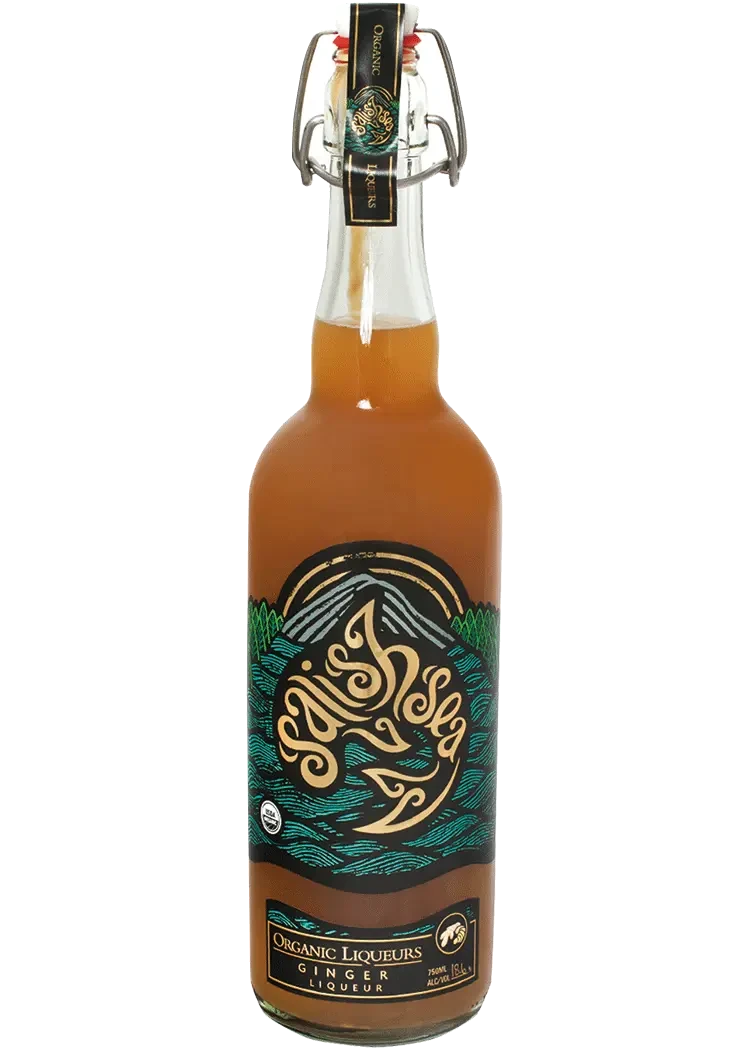 Salish Seas Ginger Organic Liqueur