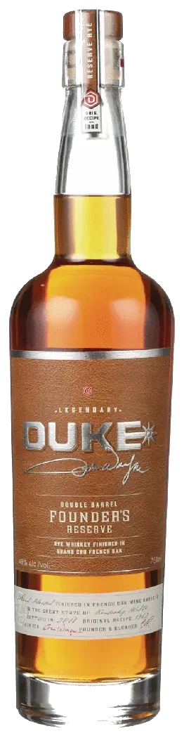 Duke Double Barrel Founder's Reserve Rye