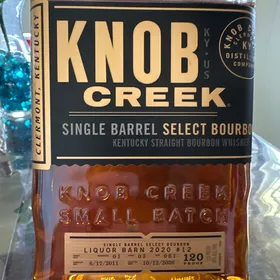 Knob Creek Single Barrel "Liquor Barn 2020 #12"
