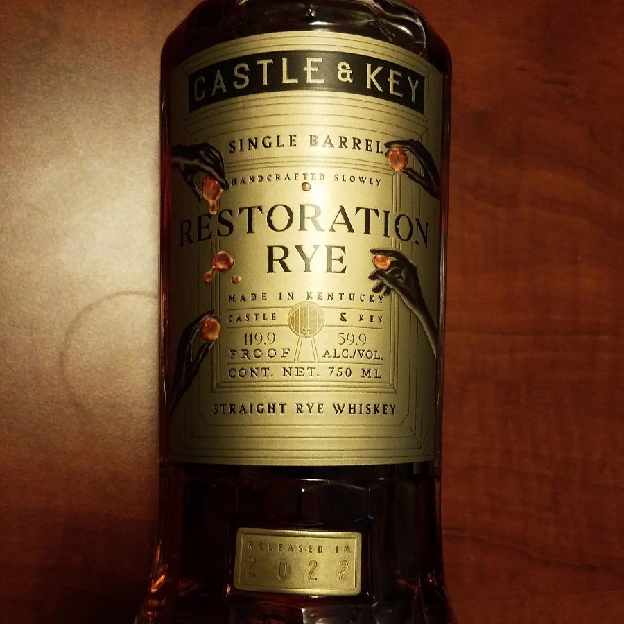 Castle & Key Single Barrel Restoration Rye 2022