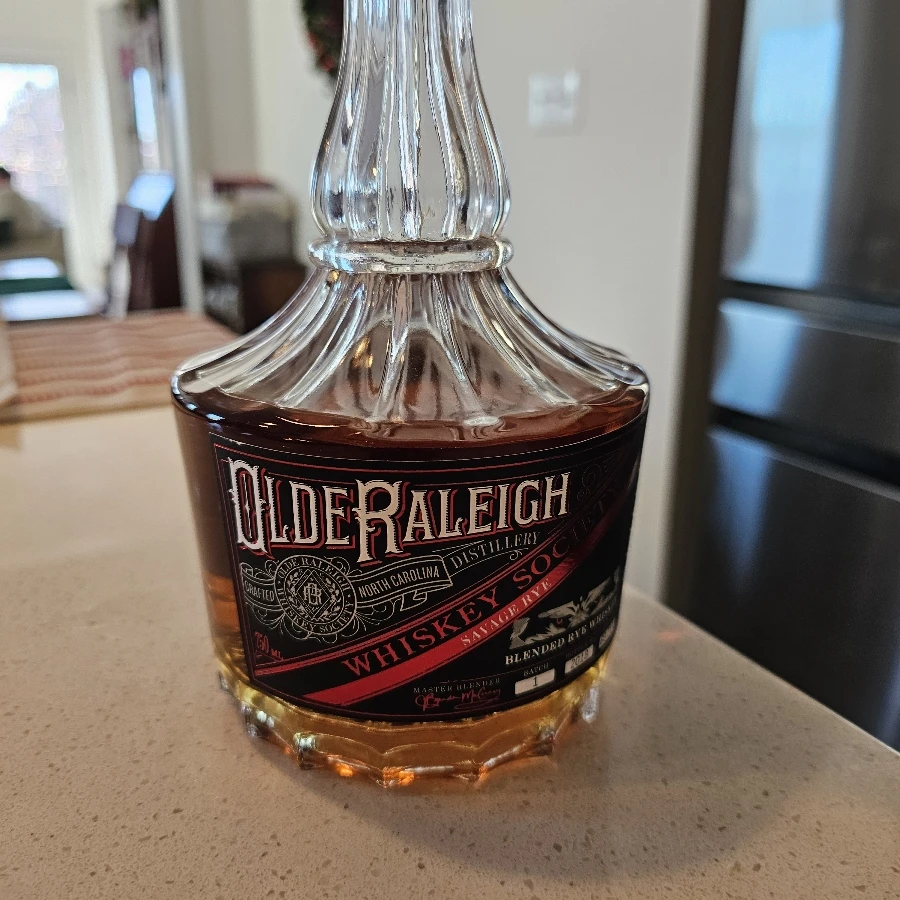 Olde Raleigh Whiskey Society Savage Rye Savage Wolves