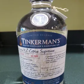 Tinkerman's Citrus Supreme Gin