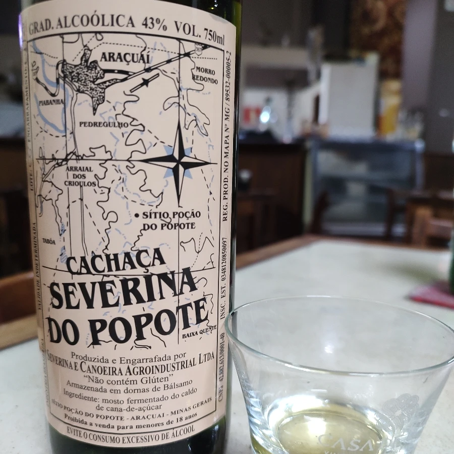CACHAÇA SEVERINA DO POPOTE OURO