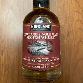Kirkland Lowland Single Malt Bourbon Cask Finish