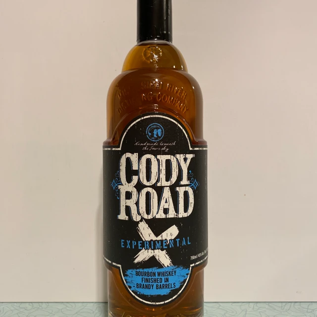 Cody Road Experimental Bourbon finished in Brandy Barrels