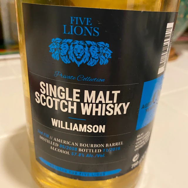 Five Lions Williamson