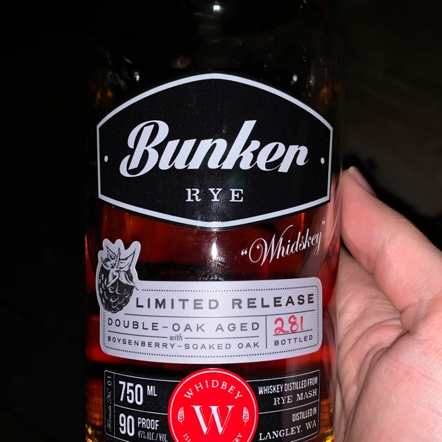 Bunker Rye Double Oak
