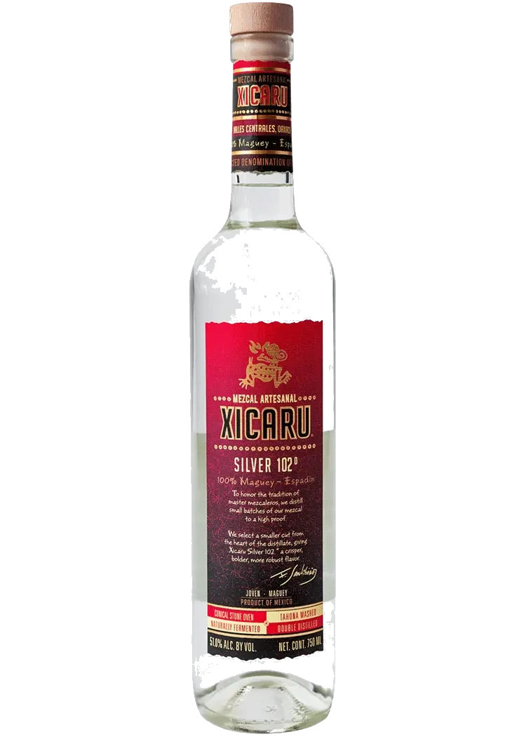 Xicaru Mezcal Silver 102