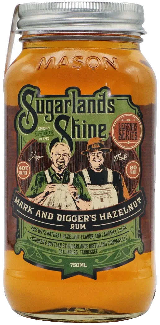 Sugarlands Shine Mark & Digger Hazelnut Rum