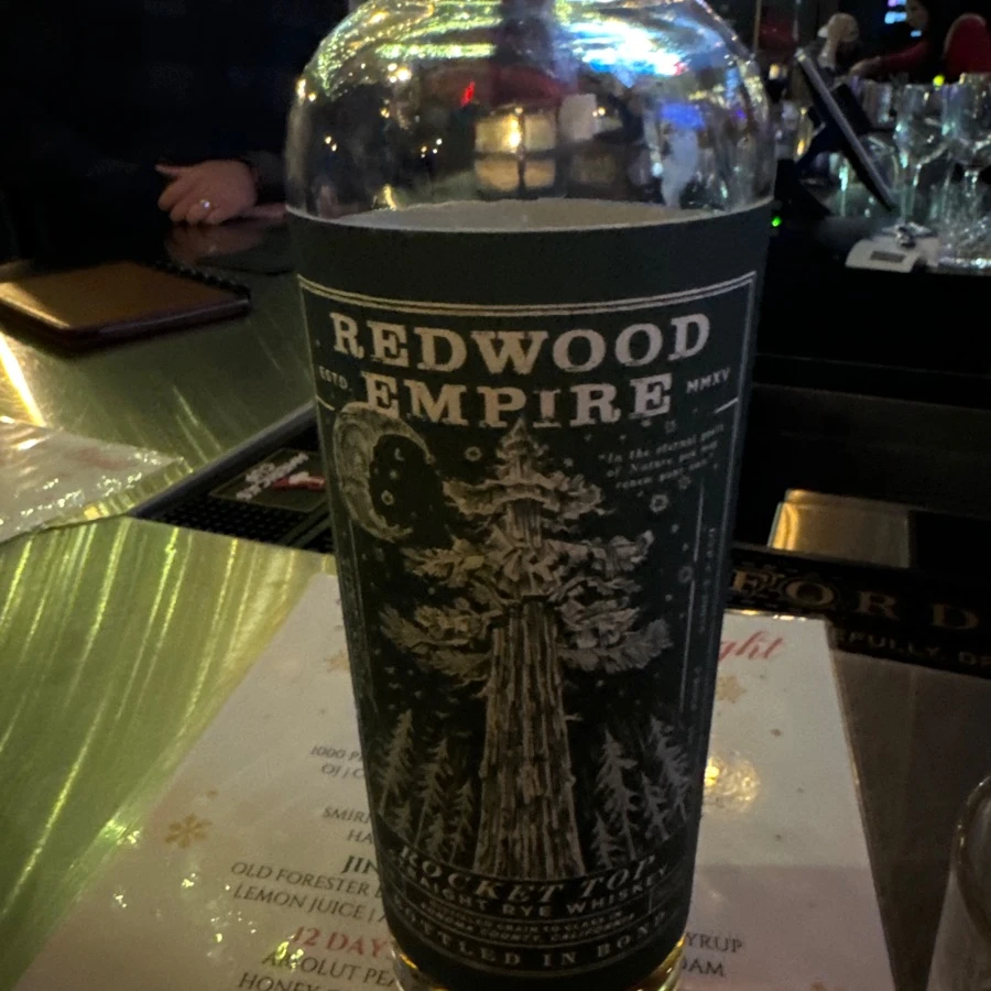 Redwood Empire Rocket Top Straight Rye Bottled In Bond (Spring 2016)