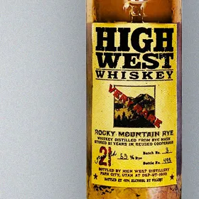 High West Rocky Mountain Rye 21 Year