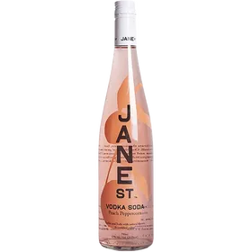 Jane St Peach Peppercorn Vodka Soda
