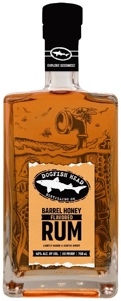 Dogfish Head Barrel Honey flavored rum