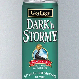 Goslings Dark 'n Stormy (Boston Red Sox Edition)