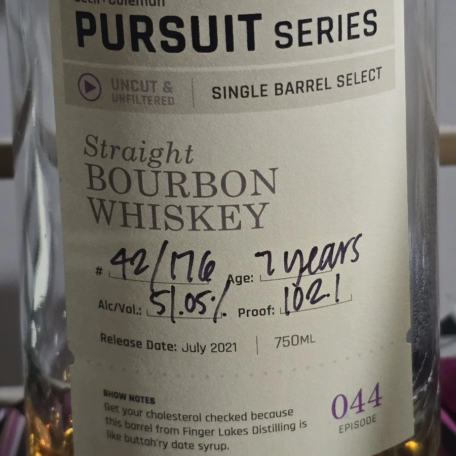 Pursuit Series Single Barrel Select Episode 044