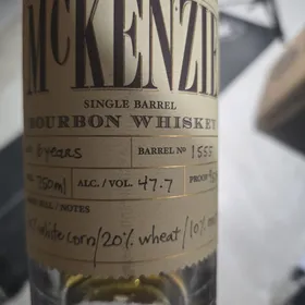 McKenzie Single Barrel Bourbon (Roc Elite Huff N Doback)