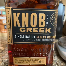 Knob Creek Single Barrel Select W-M F-06 R-02 (Gold Eagle Wine & Spirits Pick #10)