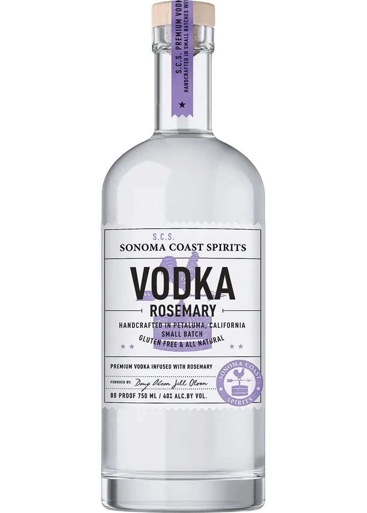 Sonoma Coast Rosemary Vodka