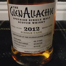 GlenAllachie 10 Year Old Single Cask 2012