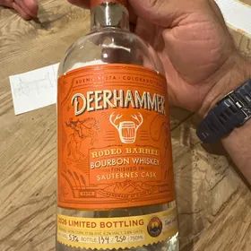 deerhammer rodeo barrel bourbon whiskey
