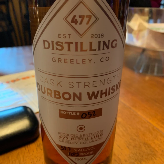477 distilling cask strength