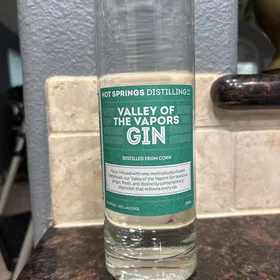 Hot Springs Valley of the Vapors Gin