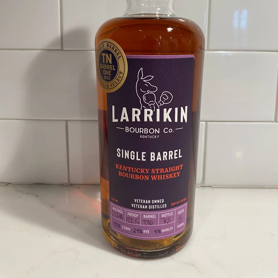 Larrikin Single Barrel, Distiller Select - TN Barrel One 2025