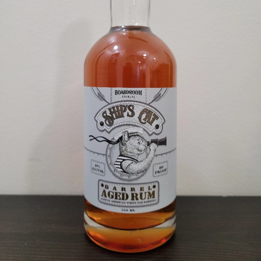 Boardroom Spirits Ship's Cat Barrel Aged Rum