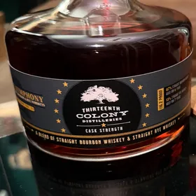 13th Colony Symphony Bourye (bourbon and rye blend )Composition No. 1