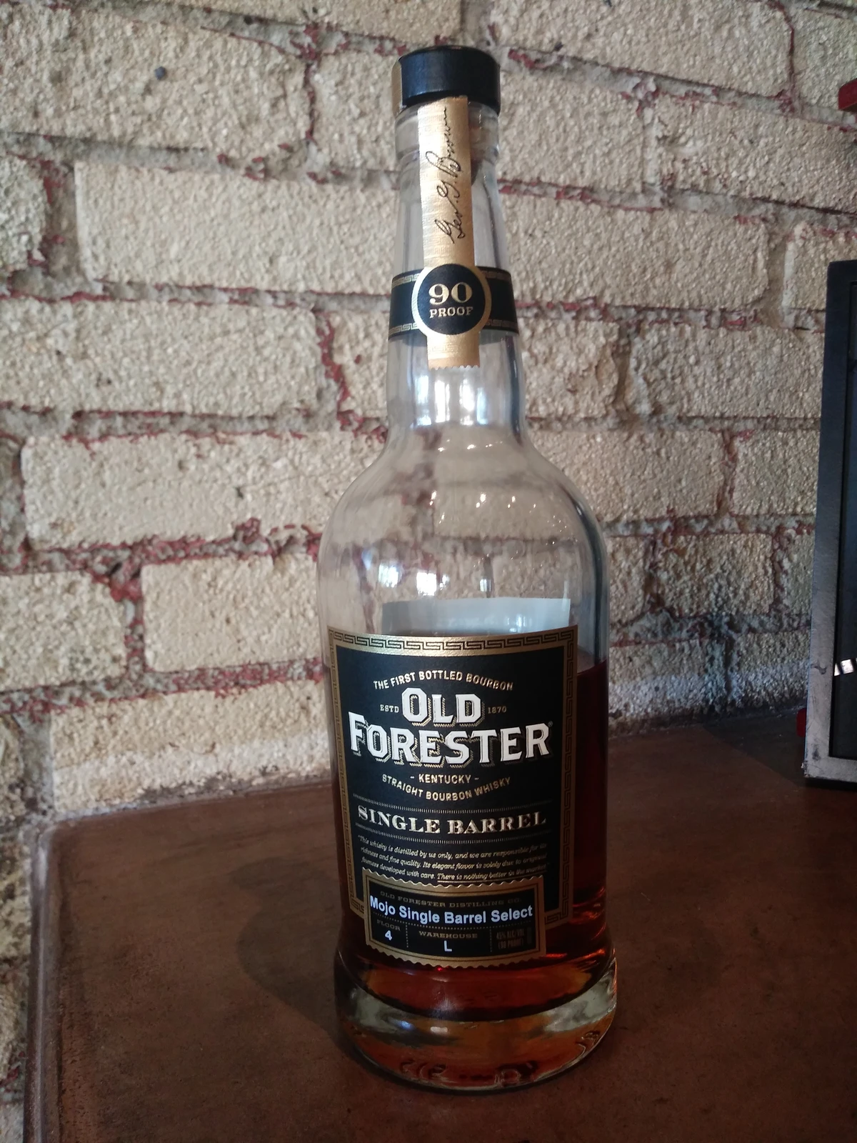 Old Forester Mojo Single Barrel Select
