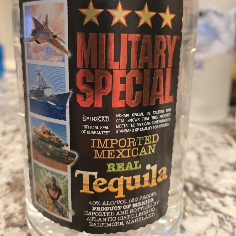 military special real tequila