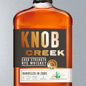 Knob Creek Cask Strength Straight Rye (2018 Release)
