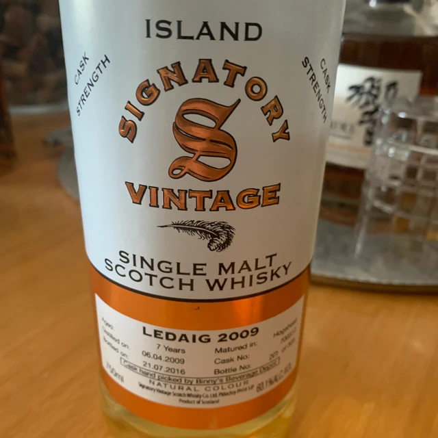 Ledaig 2009 7 year single cask