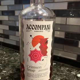 Accompani Amaro Crimson Snap