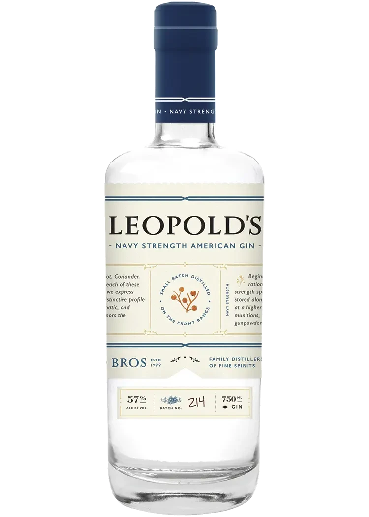 Leopold's Navy Strength American Gin