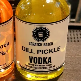Midstate Distillery Scratch Batch Dill Pickle Vodka
