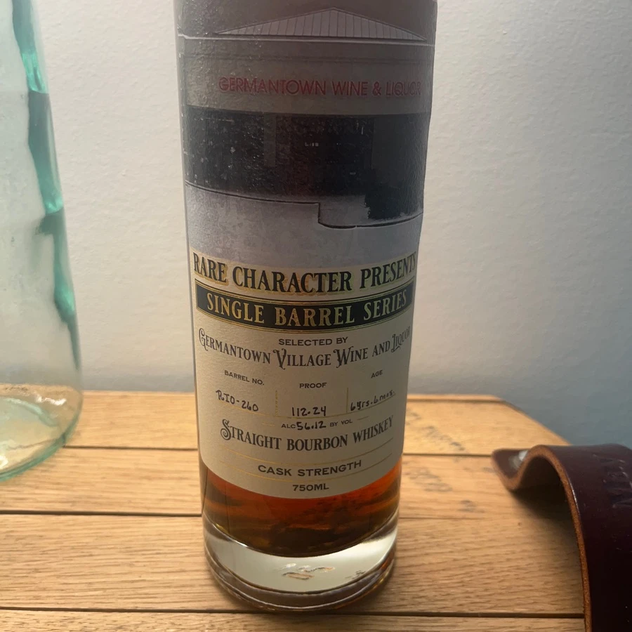 Rare Character Single Barrel (Germantown Village)