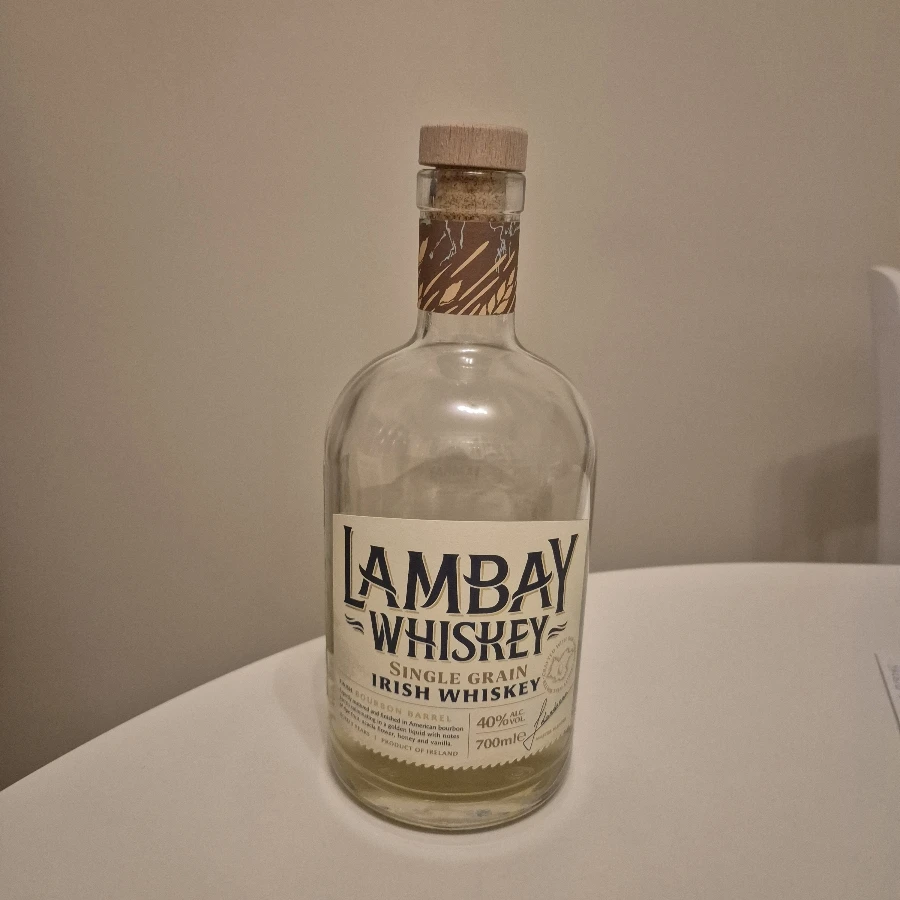 Lambay whiskey single grain