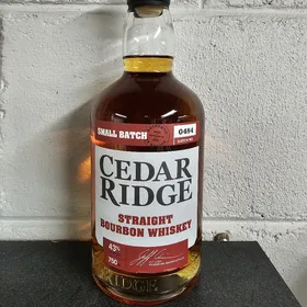 Cedar Ridge Straight Bourbon Whiskey