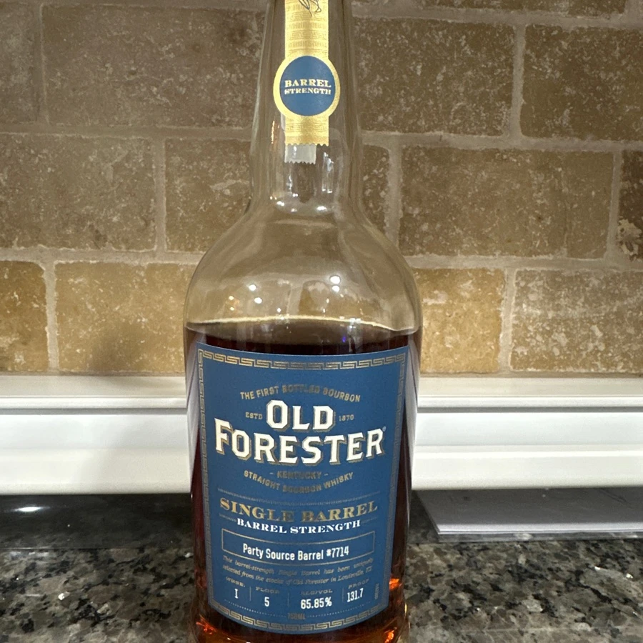 Old Forester Single Barrel Barrel Strength (Party Source #7714)