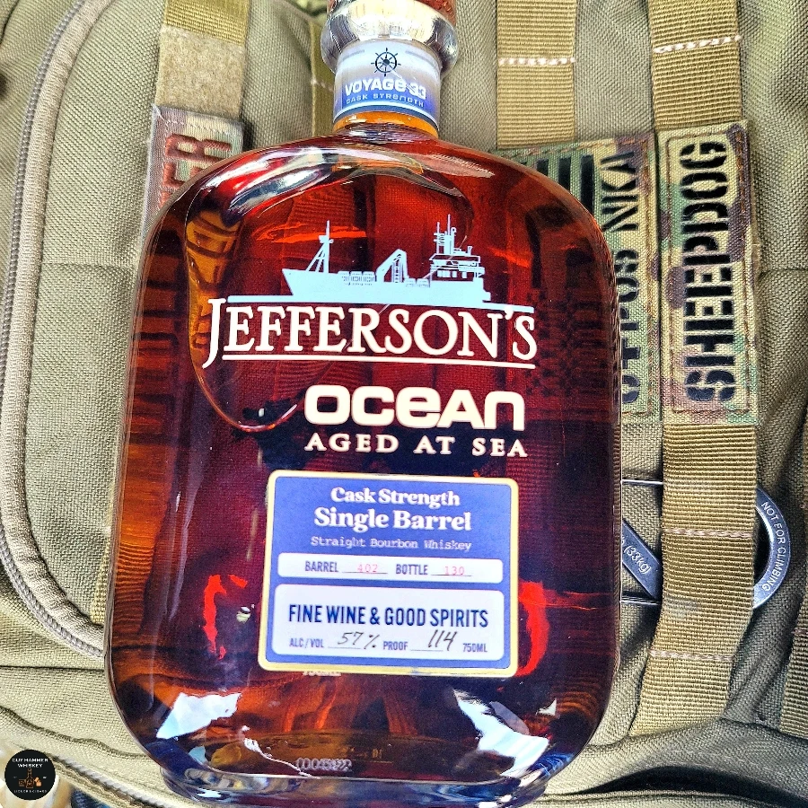Jefferson's Ocean Aged at Sea Voyage 33 Cask Strength (FWGS Pick)